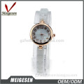 Manufacturer direct sale thinner creamic watch for young lady